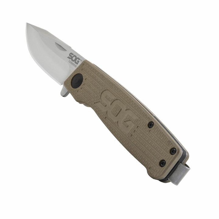 SOG Terminus Slipjoint Tan G10 CTS BD1 - Knives.mx