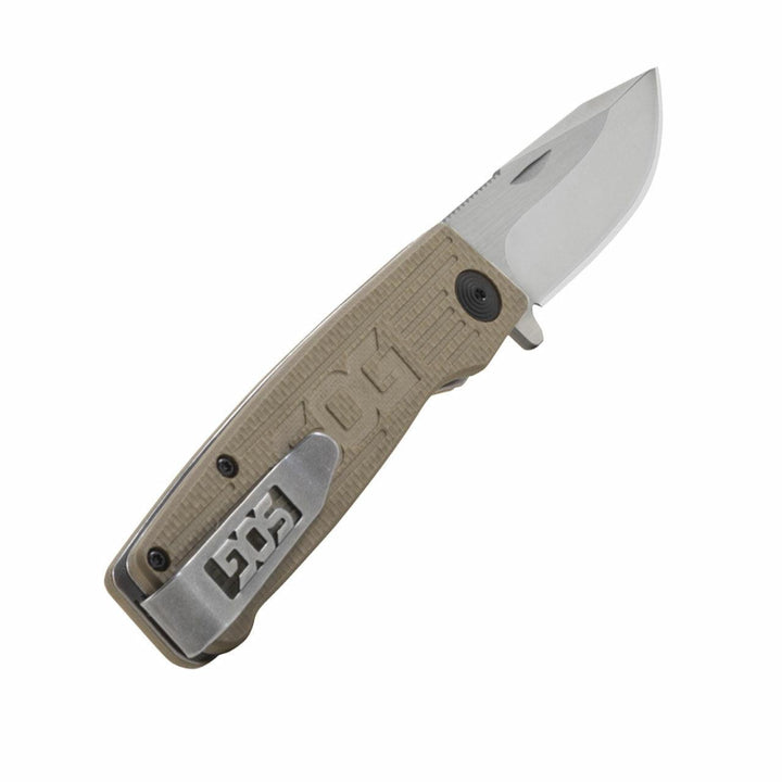 SOG Terminus Slipjoint Tan G10 CTS BD1 - Knives.mx