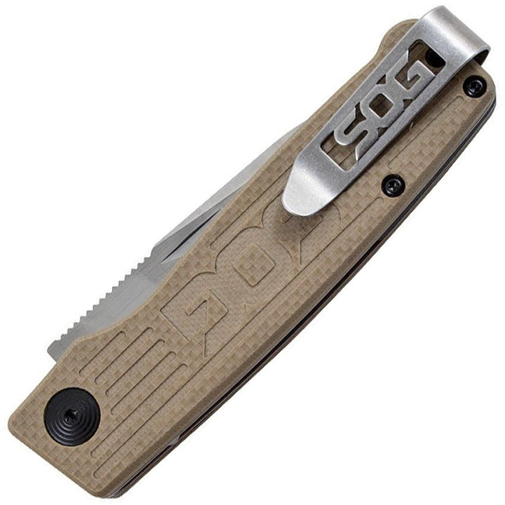 SOG Terminus Slipjoint Tan G10 CTS BD1 - Knives.mx