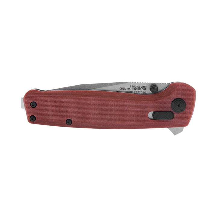 SOG Terminus XR Lock Crimson Red G10 Cryo D2 - Knives.mx