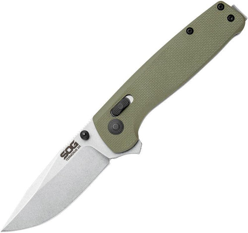 SOG Terminus XR Olive Drab G10 D2