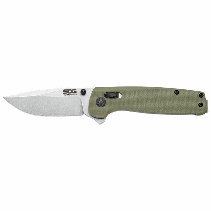 SOG Terminus XR Olive Drab G10 D2 - Knives.mx