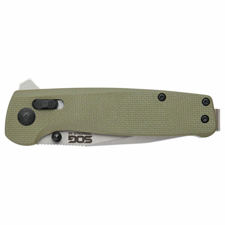 SOG Terminus XR Olive Drab G10 D2 - Knives.mx