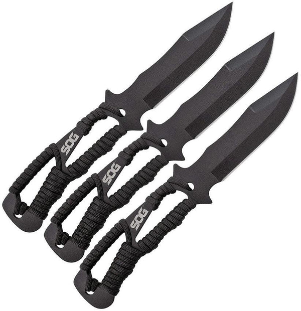 SOG Three Piece Throwing Knife Set 420 - Knives.mx