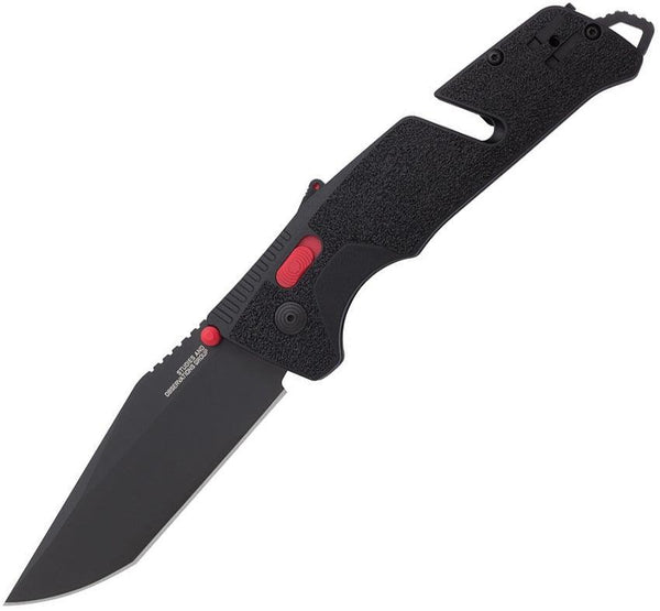 SOG Trident MK3 AT-XR Lock A/O Black and red GRN Coated D2 - Knives.mx