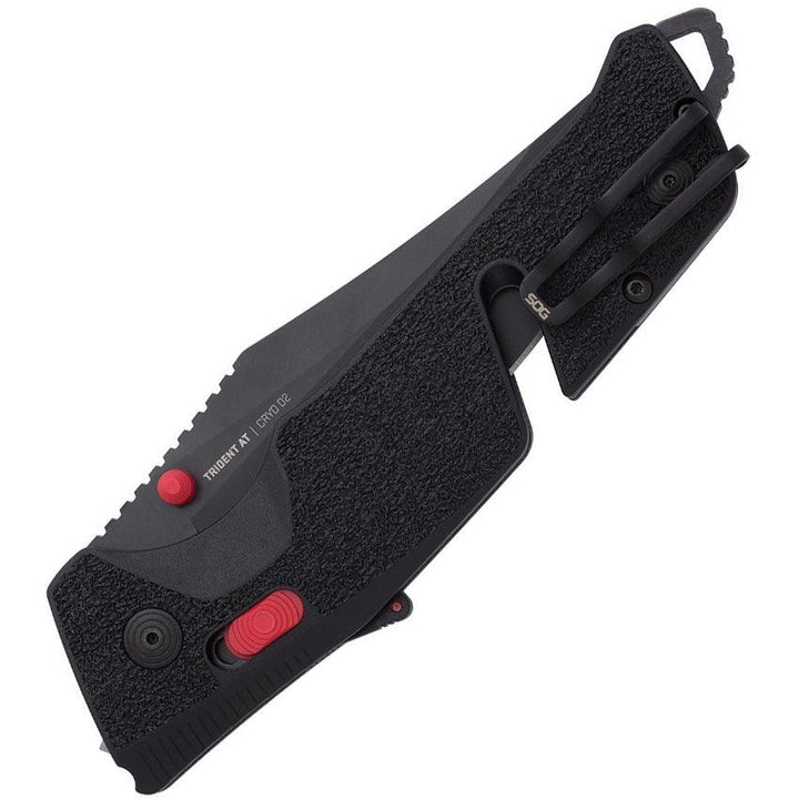 SOG Trident MK3 AT-XR Lock A/O Black & Red GRN D2 - Knives.mx