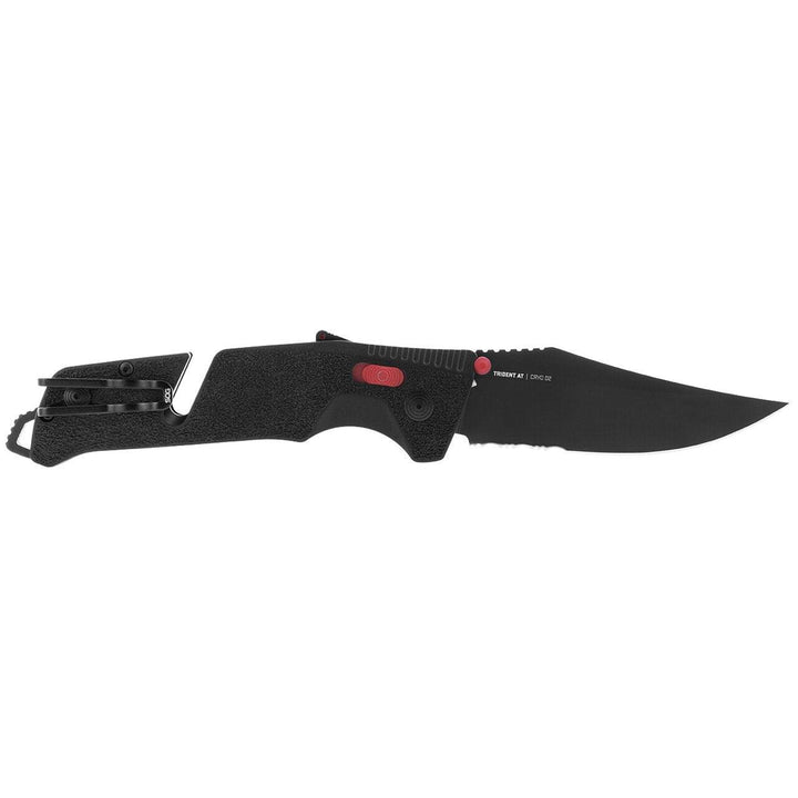 SOG Trident MK3 AT-XR Lock A/O Black & Red GRN D2 - Knives.mx