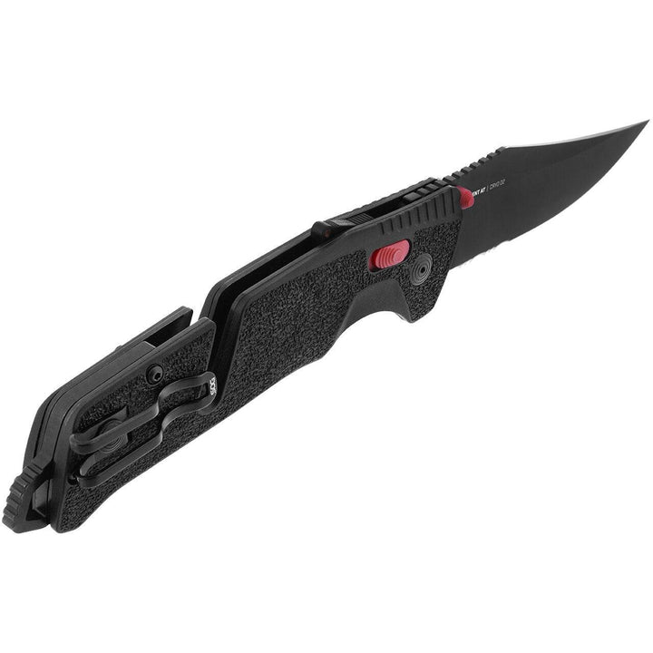 SOG Trident MK3 AT-XR Lock A/O Black & Red GRN D2 - Knives.mx