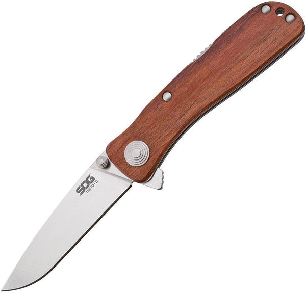 SOG Twitch II Lockback A/O Rosewood - Knives.mx