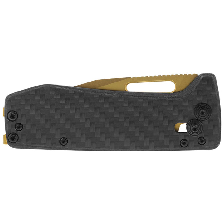 SOG Ultra XR Lock CF Carbon & Gold CRYO CPM S35VN - Knives.mx