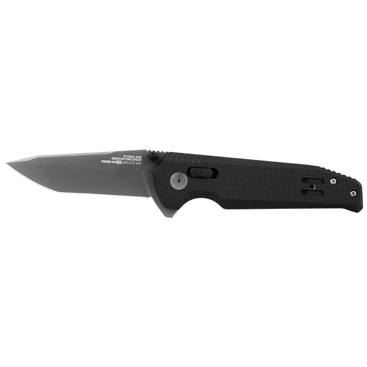 SOG Vision LTE XR Lock Black G10 TiNi Tanto CTS XHP - Knives.mx