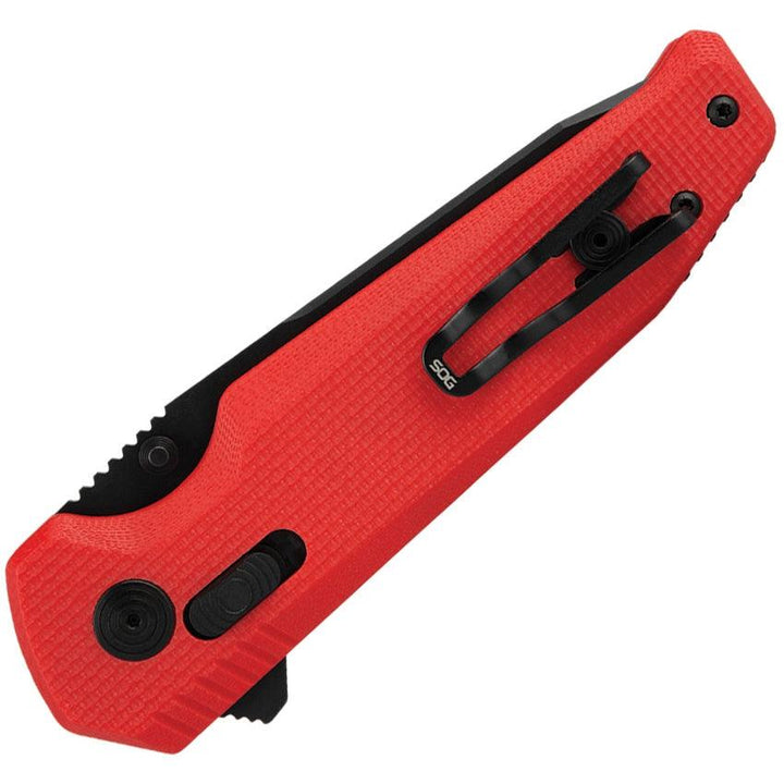 SOG Vision LTE XR Lock Red G10 TiNi Tanto CTS XHP - Knives.mx