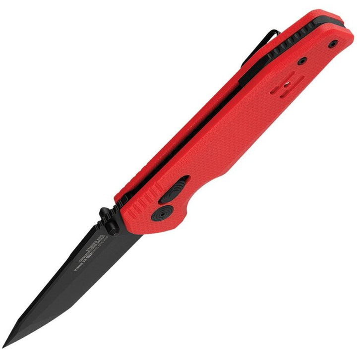 SOG Vision LTE XR Lock Red G10 TiNi Tanto CTS XHP - Knives.mx