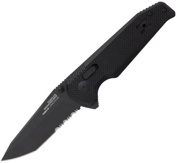 SOG Vision XR Lock Blackout Serrated - Knives.mx