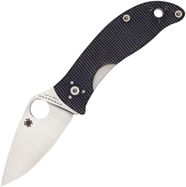 Spyderco Alcyone Linerlock Gray G10 Satin CTS-BD1 - Knives.mx