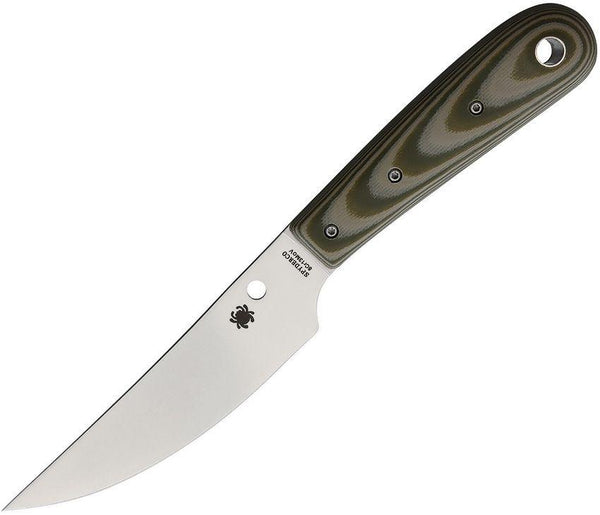 Spyderco Bow River Desert Tan / OD Green G10 Satin 8Cr13MoV - Knives.mx