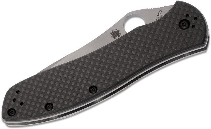 Spyderco Bradley Linerlock 2 Black twill carbon fiber/G-10 CPM-M4 - Knives.mx