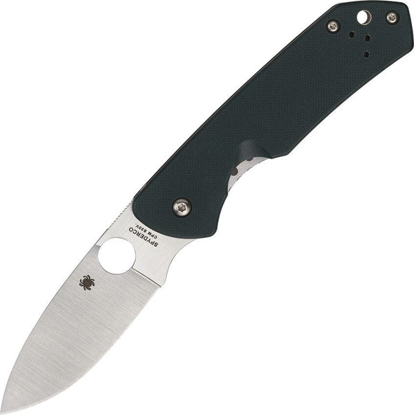 Spyderco Brouwer Framelock Green G10 w Titanium Back CPM S30V - Knives.mx