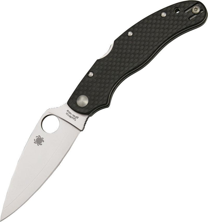 Spyderco Caly 35 Lockback Carbon Fiber Satin ZDP-189 Stainless - Knives.mx