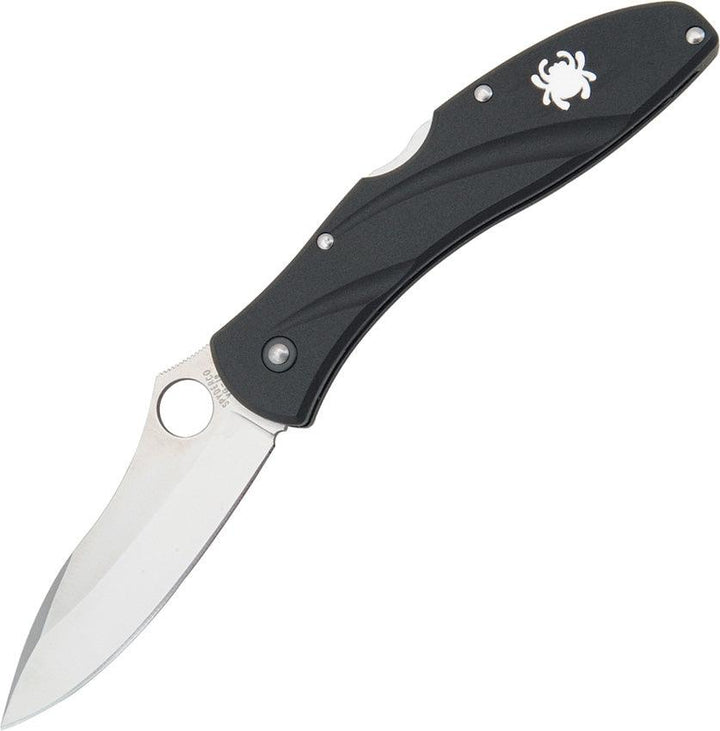 Spyderco Centofante III Lockback Black Zytel Satin VG-10 - Knives.mx