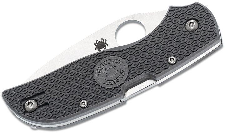 Spyderco Chaparral Lockback Gray FRN CTS-XHP - Knives.mx