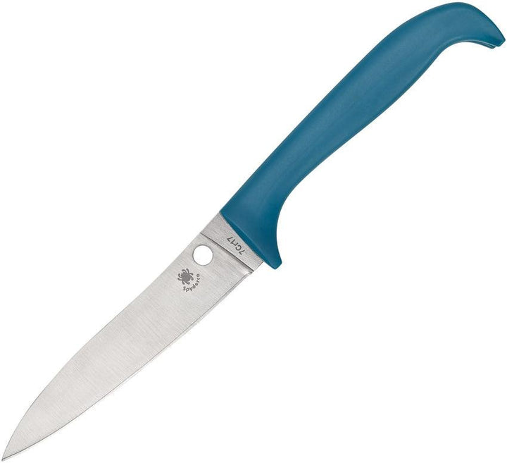 Spyderco Counter Puppy Blue Plain - Knives.mx