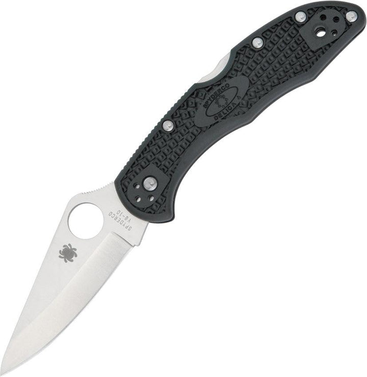 Spyderco Delica 4 Lockback Black - Knives.mx