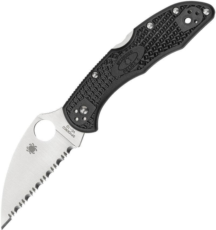 Spyderco Delica Wharncliffe Full Serrated - Knives.mx