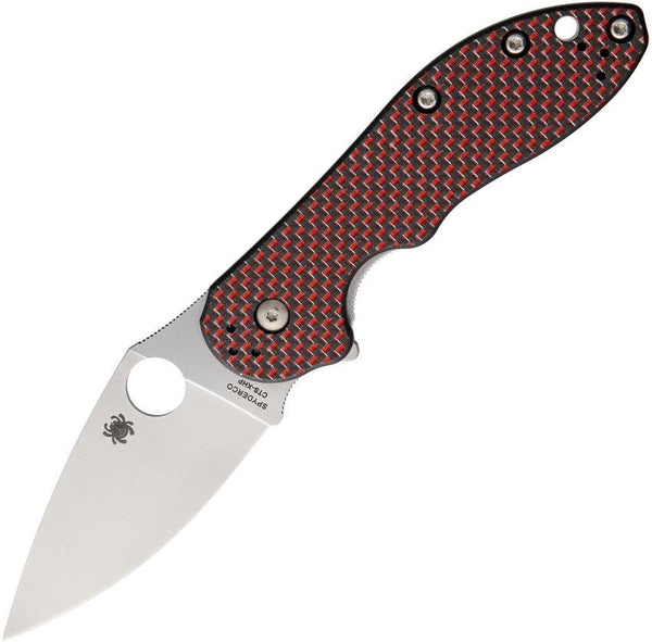 Spyderco Domino Red Weave - Knives.mx