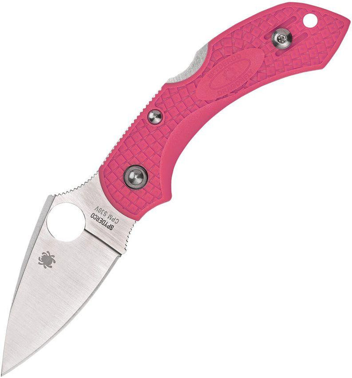 Spyderco Dragonfly 2 Lockback Pink FRN Satin CPM S30V - Knives.mx