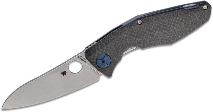 Spyderco Drunken RIL Carbon Fiber w Stainless Back CPM S90V - Knives.mx