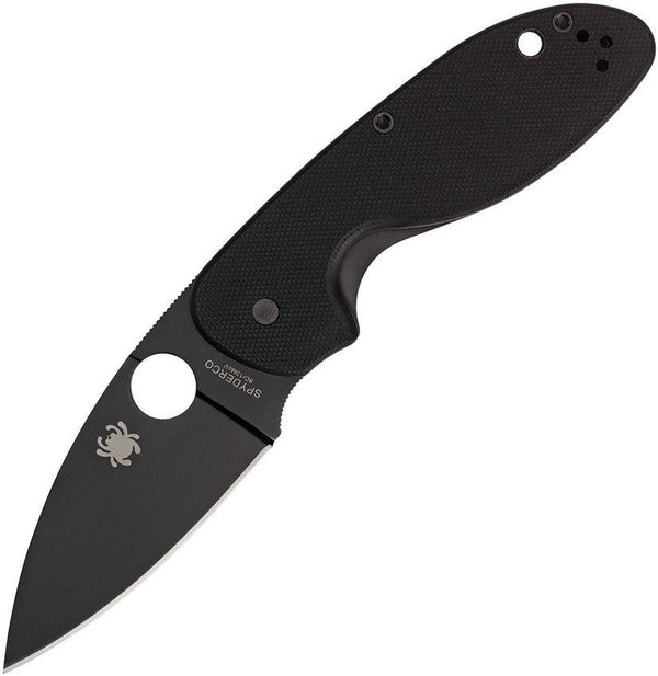 Spyderco Efficient Linerlock Black G10 Plain - Knives.mx