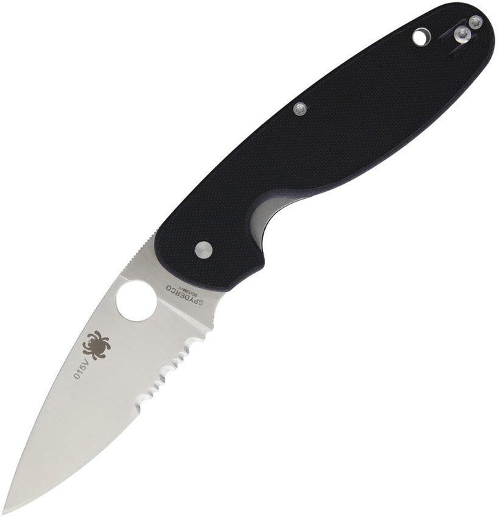 Spyderco Emphasis Linerlock Serrated - Knives.mx