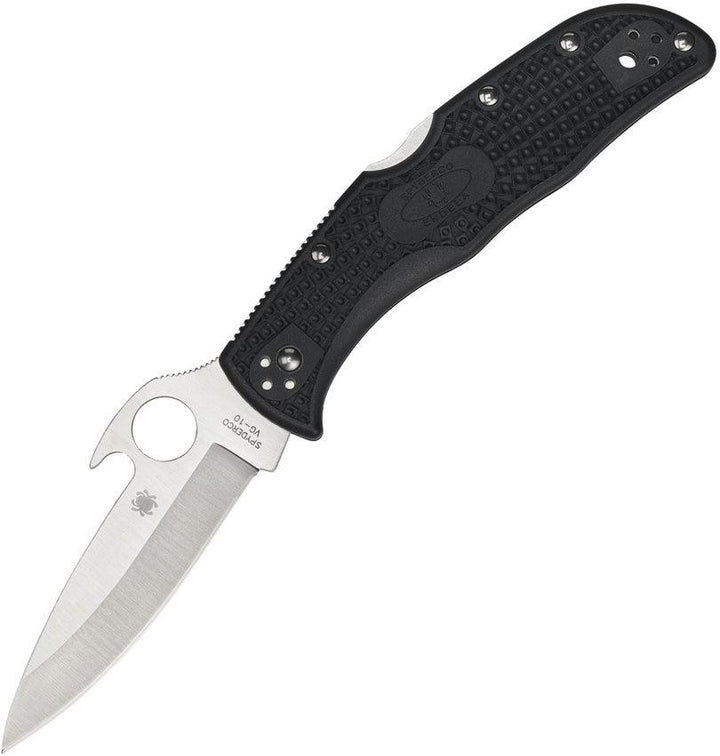 Spyderco Endela Lockback Black FRN Satin VG-10 - Knives.mx