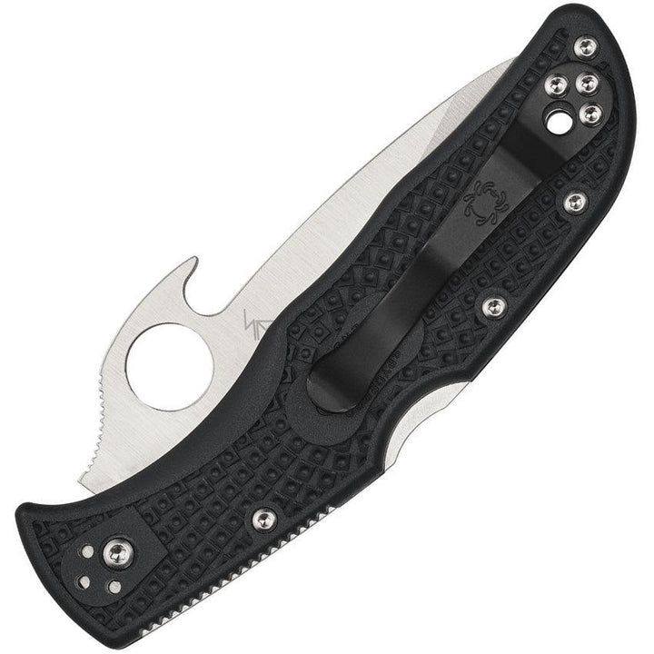 Spyderco Endela Lockback Black FRN Satin VG-10 - Knives.mx