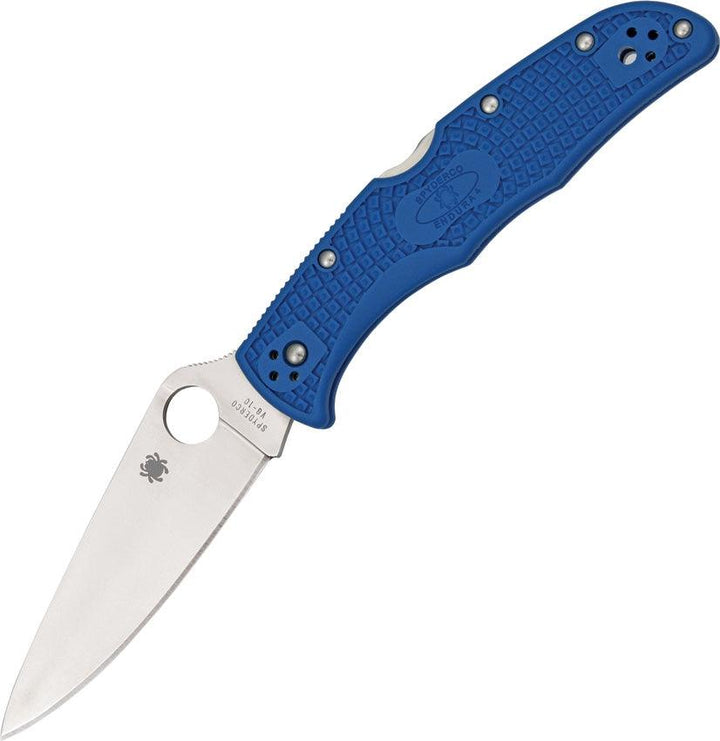 Spyderco Endura 4 Lockback Blue FRN VG-10 - Knives.mx