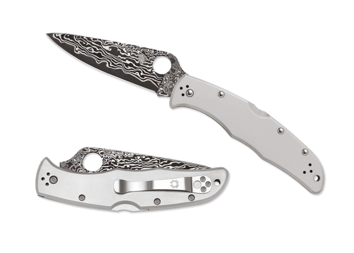 Spyderco Endura 4 Titanium Damascus - Knives.mx