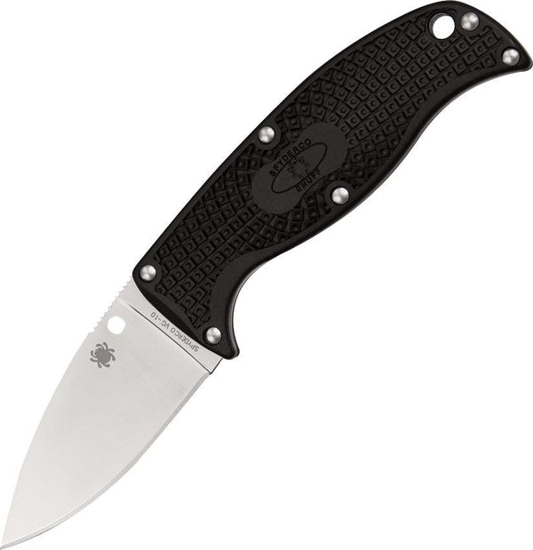 Spyderco ENUFF Black FRN Drop Point VG-10 - Knives.mx