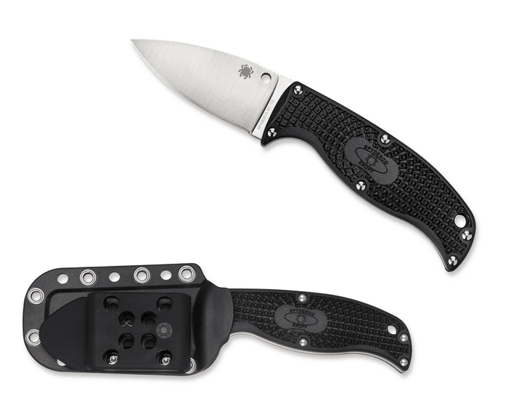 Spyderco ENUFF Black FRN Drop Point VG-10 - Knives.mx