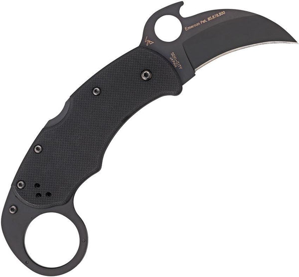 Spyderco Karahawk Lockback Black G10 TiCN Coated Hawkbill VG-10 - Knives.mx