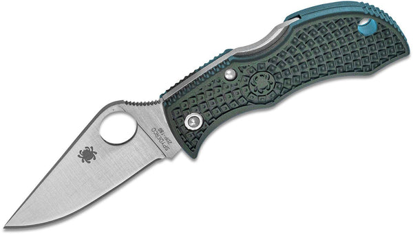 Spyderco Manbug Lockback Brit Green - Knives.mx