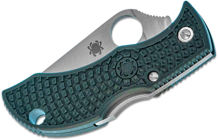Spyderco Manbug Lockback Brit Green - Knives.mx