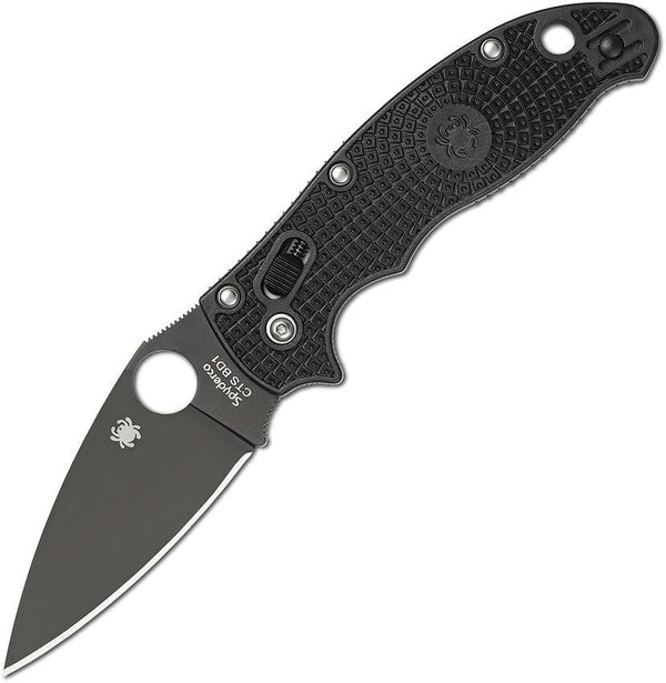 Spyderco Manix 2 Ball Bearing Lock Black FRN DLC CTS-BD1 - Knives.mx