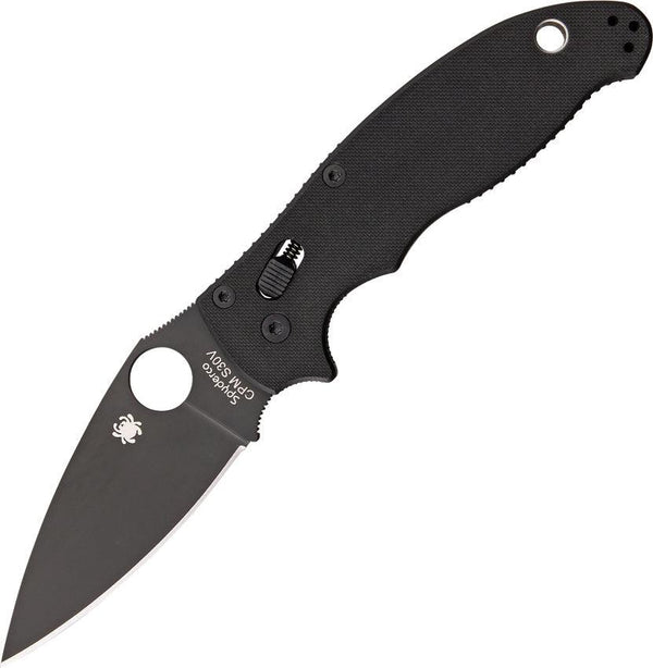 Spyderco Manix 2 Ball Bearing Lock Black G10 CPM S30V - Knives.mx