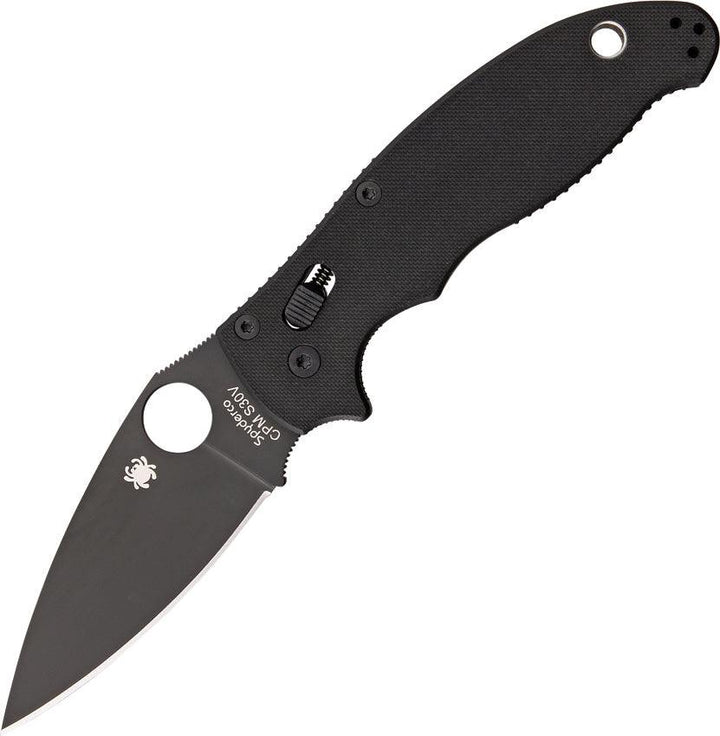 Spyderco Manix 2 Ball Bearing Lock Black G10 CPM S30V - Knives.mx