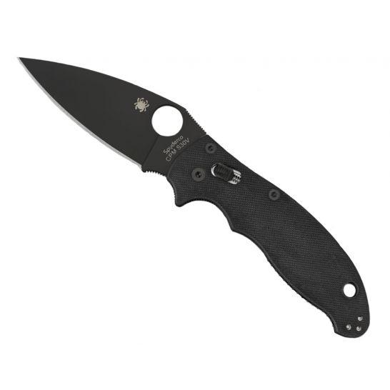 Spyderco Manix 2 Ball Bearing Lock Black G10 CPM S30V - Knives.mx
