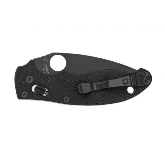 Spyderco Manix 2 Ball Bearing Lock Black G10 CPM S30V - Knives.mx