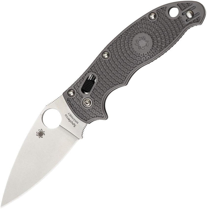 Spyderco Manix 2 Ball Bearing Lock Gray GFN Satin Maxamet - Knives.mx