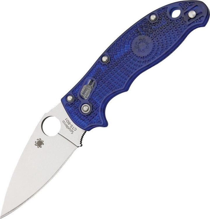 Spyderco Manix 2 Blue FRN Ball Bearing Lock CTS-BD1N - Knives.mx