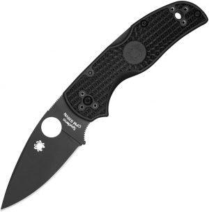 Spyderco Native 5 Lockback Black FRN Plain Coated S30VN - Knives.mx